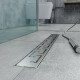 GREA Caniveau de douche à encastrer motif grec