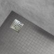 DOMEO Caniveau forme carré à encastrer motif domino