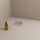 CARA Caniveau à encastrer carré de douche italienne 