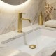 CIRICULUS Robinet Or brossé pour vasque