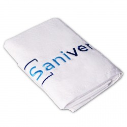 Serviette de bain blanche 140x70 cm Saniverre
