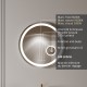ARIA Miroir LED rond diamètre 60
