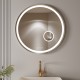 ARIA Miroir LED rond diamètre 80