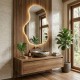 ONDA Miroir LED 80x120cm