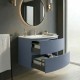 ARMONIA Meuble vasque 70 cm bleu mer