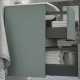 ARMONIA Meuble vasque 70 cm vert sauge