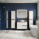 Largeur 60 cm + 2 colonnes