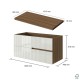 Meuble largeur 100 cm + plateau