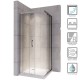 LANA portes de douche coulissantes 185 cm transparent