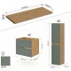 Meuble de 60 cm de large en 2 exemplaires + plateau + 2 colonnes