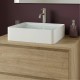 LISBONA meuble plan vasque 3 tiroirs Chêne naturel 60 cm