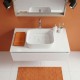 POLA Vasque à poser rectangulaire 50 x 38 cm Blanc mat
