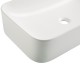 POLA Vasque à poser rectangulaire 70 x 38 cm Blanc mat