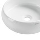DOLY Vasque à poser ronde Ø36 cm Blanc brillant