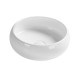 DOLY Vasque à poser ronde Ø36 cm Blanc brillant