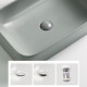LITO Bonde pop-up Gris ciment finition mate