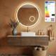 ARIA Miroir LED rond diamètre 80