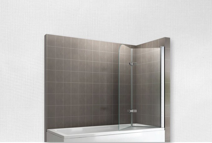 TIBY Cabine de douche porte arrondie coulissante marque Saniverre